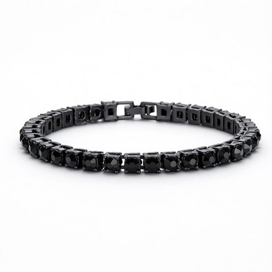 Classic Crystal Tennis Bracelet Elegant Sparkling Jewelry