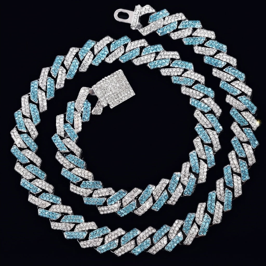 Luxury CZ Diamond Hip Hop Statement Jewelry for Men & Women